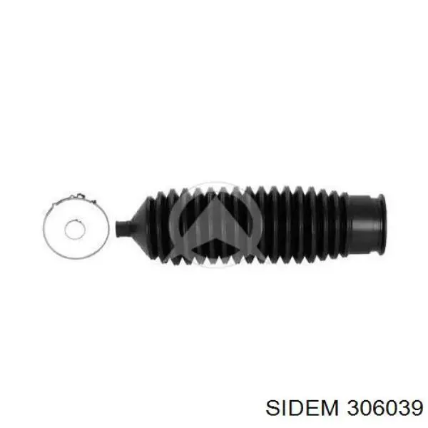 Пильник рульового механізму/рейки, правий Sidem 306039 ціна, від 11.35 USD
