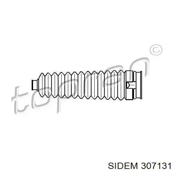 Пильник рульової тяги Sidem 307131 ціна, від 5.20 USD