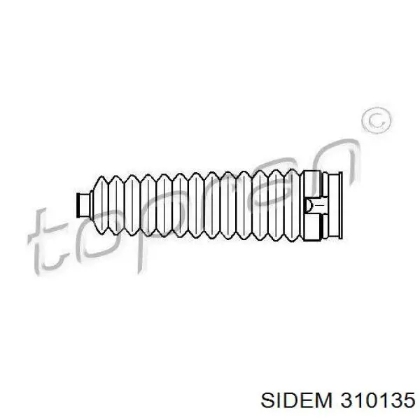 Пильник рульової рейки 7701478400 Renault (RVI)