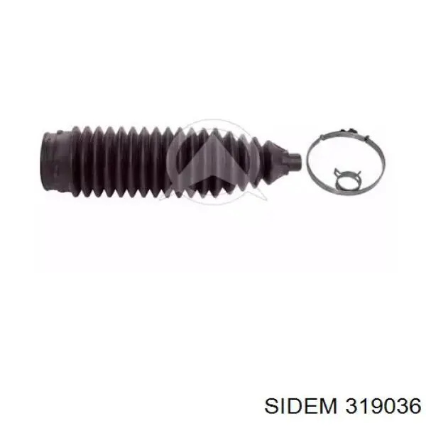 Пильник рульової тяги Sidem 319036 ціна, від 12.08 USD