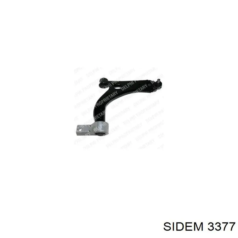 Правий важіль передній нижній підвіски Sidem 3377