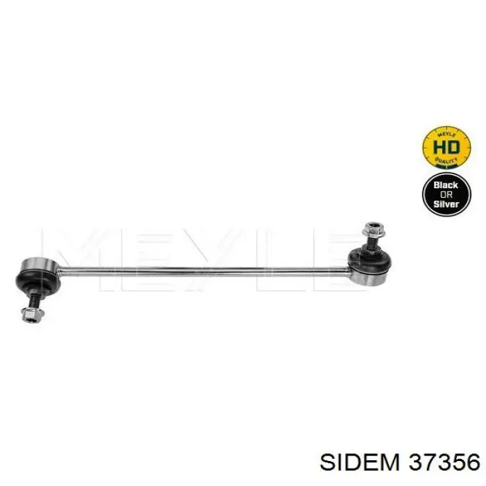 Важіль передньої підвіски верхній, лівий Sidem 37356