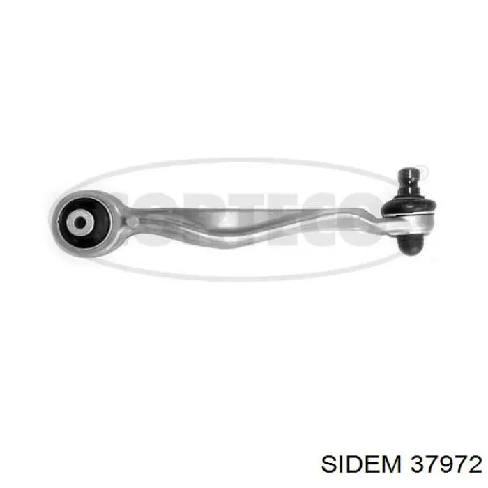 Важіль передньої підвіски верхній, лівий Sidem 37972
