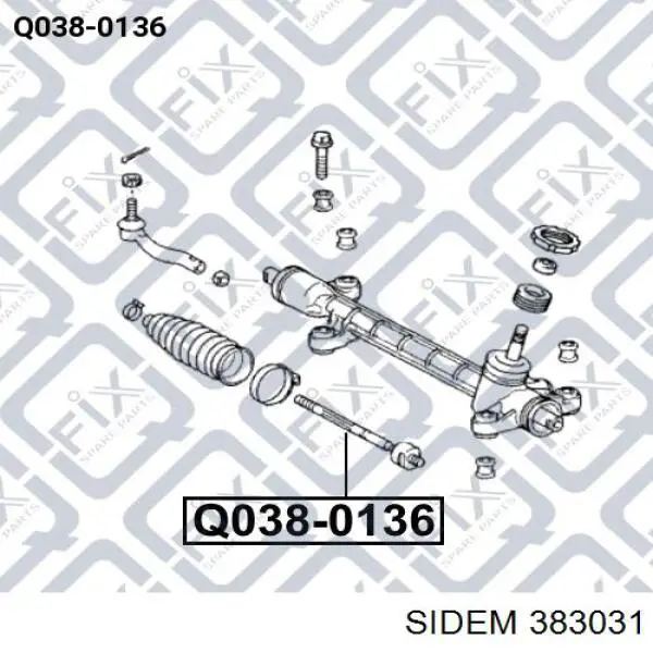 DSS2357 Dayco Пильник рульової