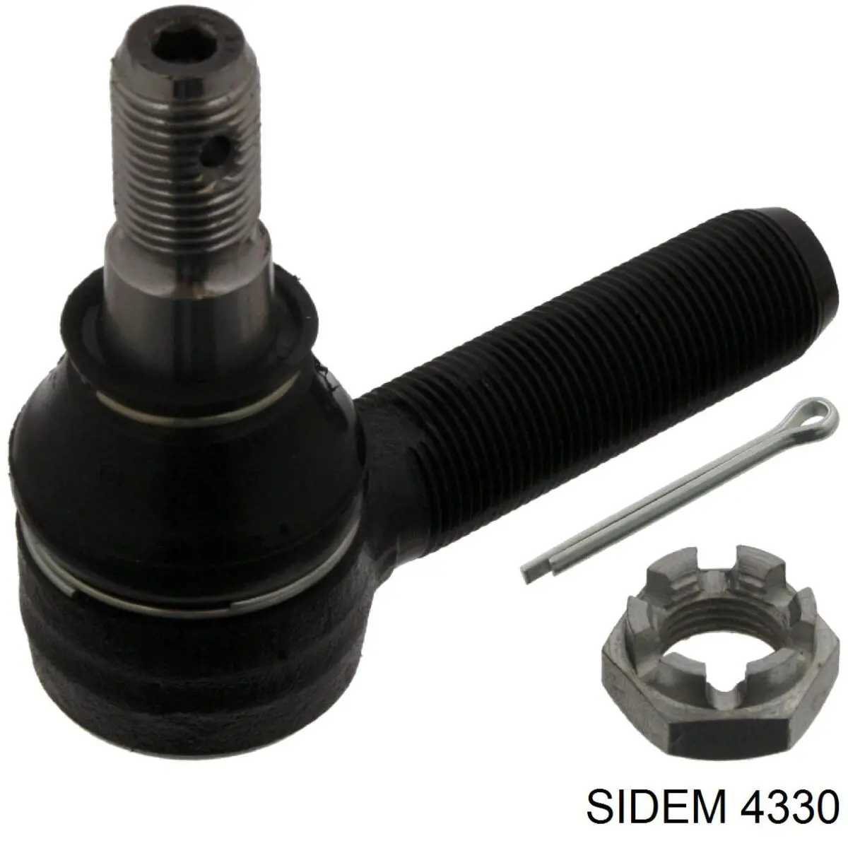 Накінечник центральної рульової тяги, лівий Sidem 4330 ціна, від 11.09 USD