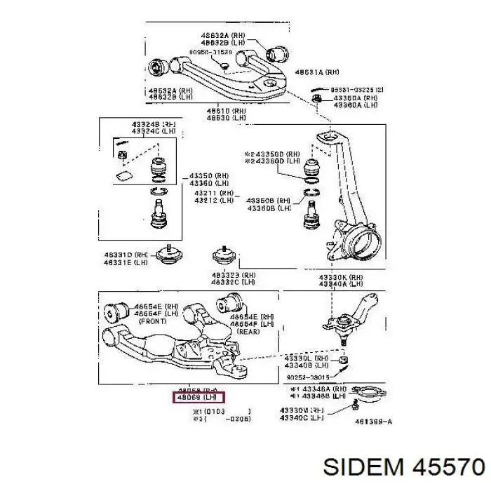 Ходова Delphi TC3787