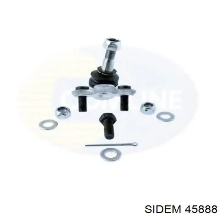 Кульова опора, нижня Sidem 45888 ціна, від 15.74 USD