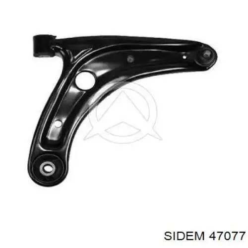Важіль передньої підвіски нижній, правий Sidem 47077 ціна, від 50.60 USD