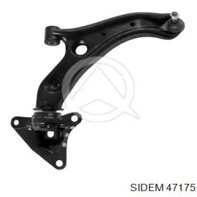 Важіль передньої підвіски нижній, правий Sidem 47175 ціна, від 84.81 USD