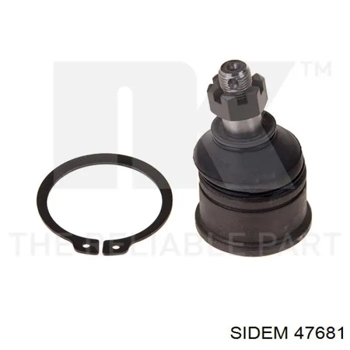 Кульова опора, нижня Sidem 47681 ціна, від 10.44 USD