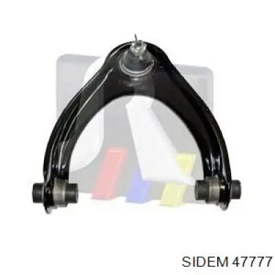 Важіль передньої підвіски верхній, правий Sidem 47777