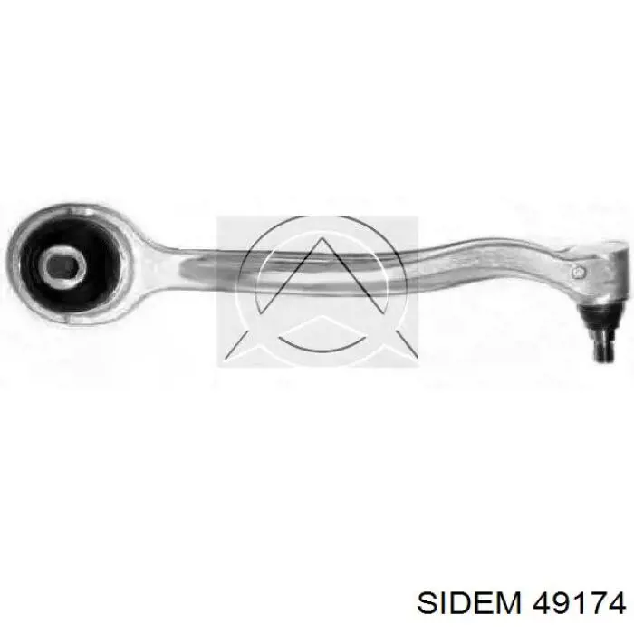 Важіль передньої підвіски верхній, лівий Sidem 49174