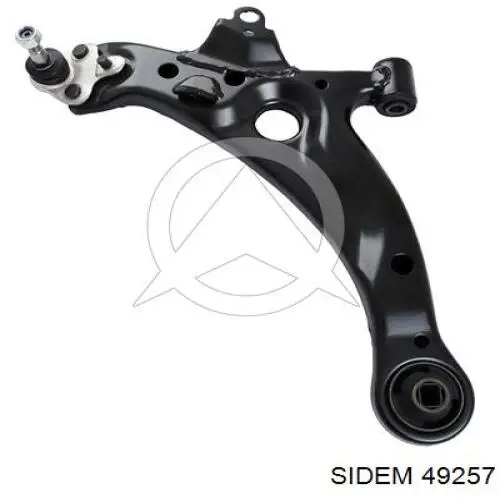 Верхній важіль задньої підвіски правий Sidem 49257