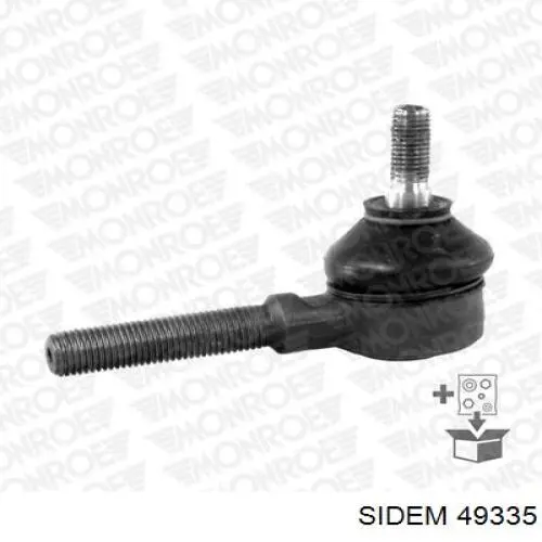 Накінечник рульової тяги, внутрішній, лівий Sidem 49335 ціна, від 8.08 USD