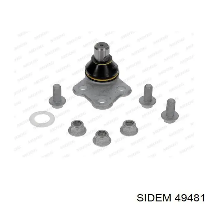 Кульова опора, нижня Sidem 49481 ціна, від 16.24 USD
