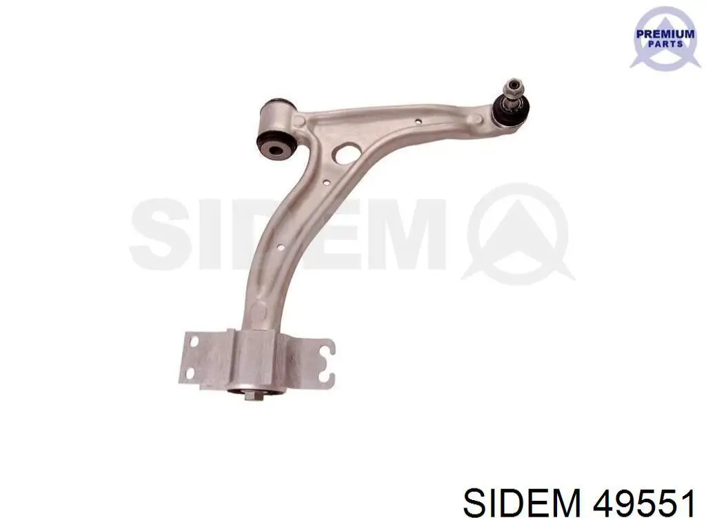 Важіль передньої підвіски нижній, правий Sidem 49551 ціна, від 179.89 USD