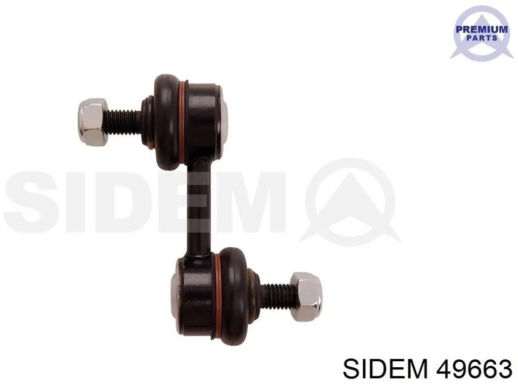 Стійка стабілізатора, переднього, права Sidem 49663 ціна, від 28.22 USD