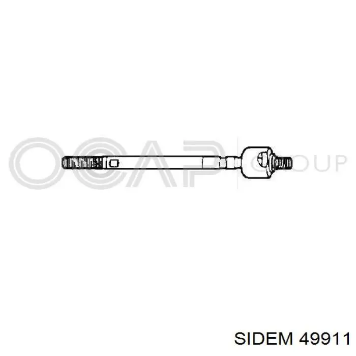 Тяга рульова поперечна Sidem 49911 ціна, від 23.90 USD