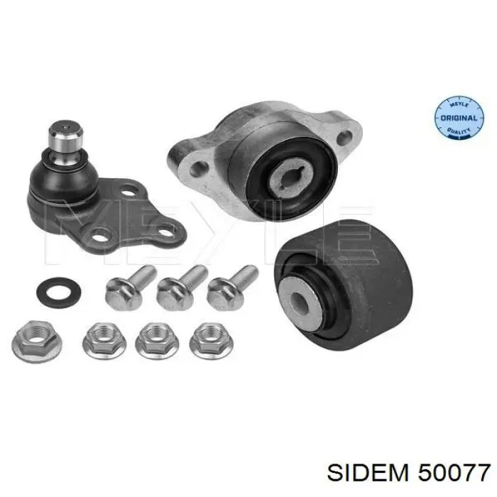 Важіль передньої підвіски нижній, правий Sidem 50077 ціна, від 88.50 USD