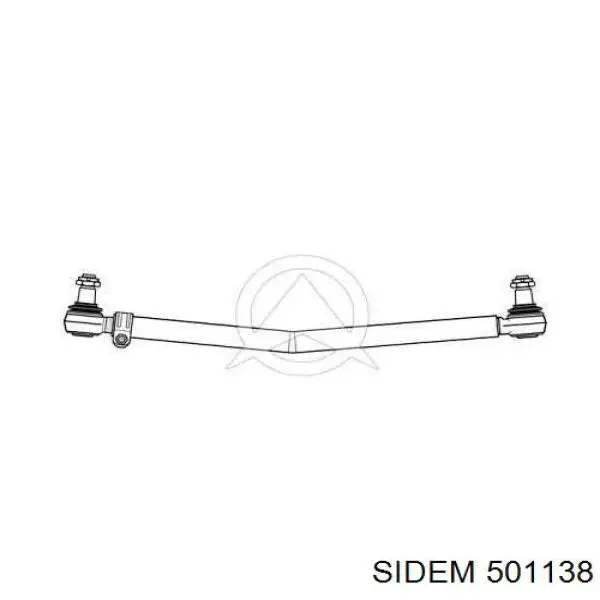 Тяга рульова в зборі Mercedes A3523302503 ціна, від 756.91 USD