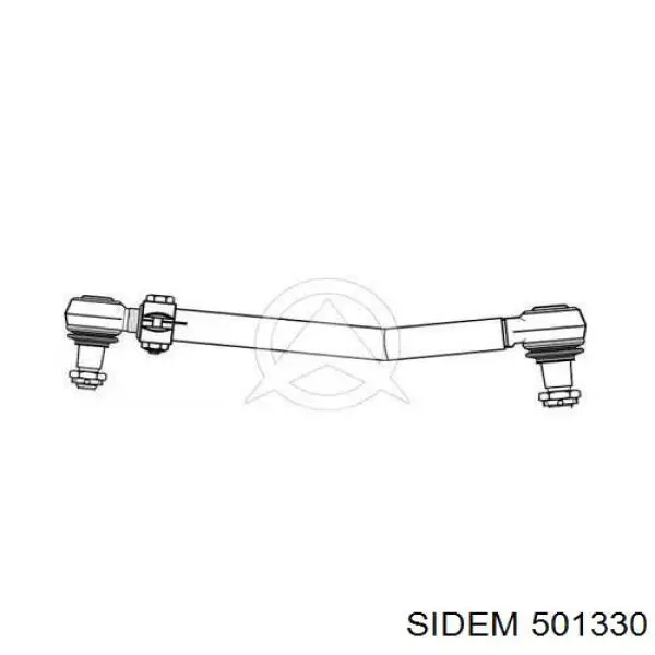 A6244601905 Mercedes Тяга рульова поздовжня, передньої підвіски