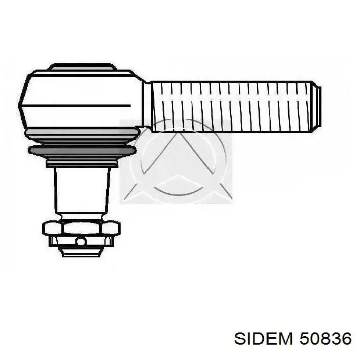 Накінечник поперечної рульової тяги 10019 Auger