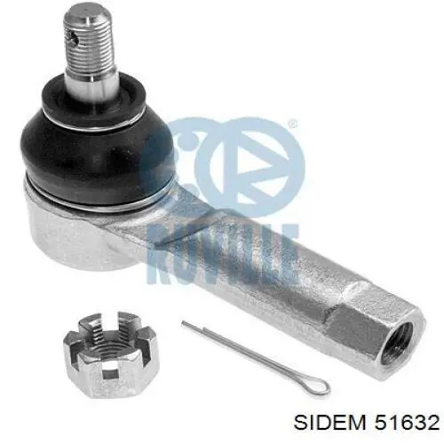 Наконечник рульовий Sidem 51632 ціна, від 8.64 USD