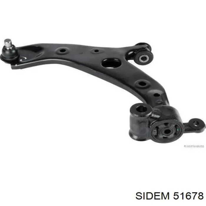 Важіль передній лівий Sidem 51678 ціна, від 88.49 USD