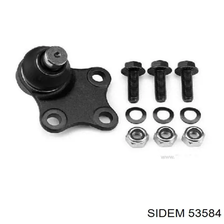 Кульова опора, нижня Sidem 53584 ціна, від 11.06 USD