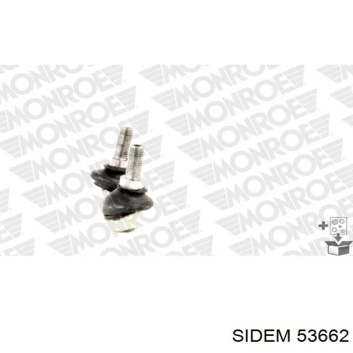 Лінк стабілізатора, правий Sidem 53662 ціна, від 11.84 USD