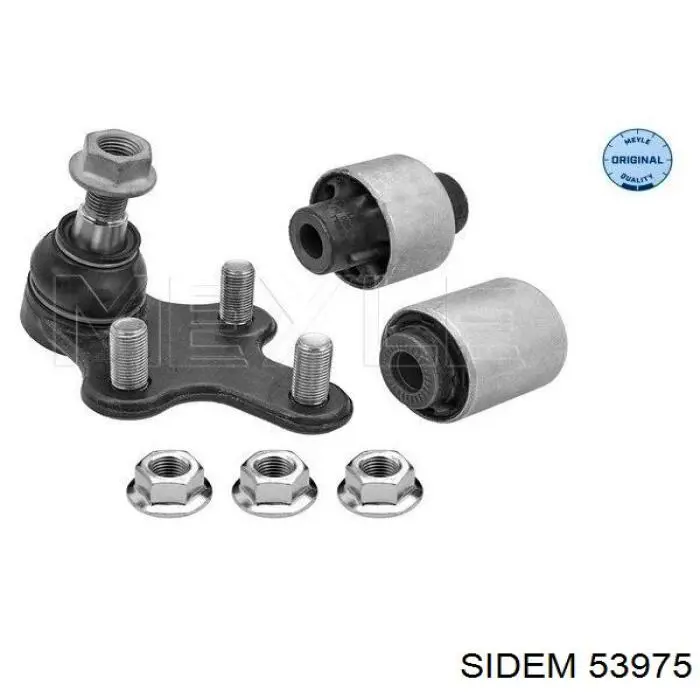 Важіль передньої підвіски нижній, правий Sidem 53975 ціна, від 61.58 USD