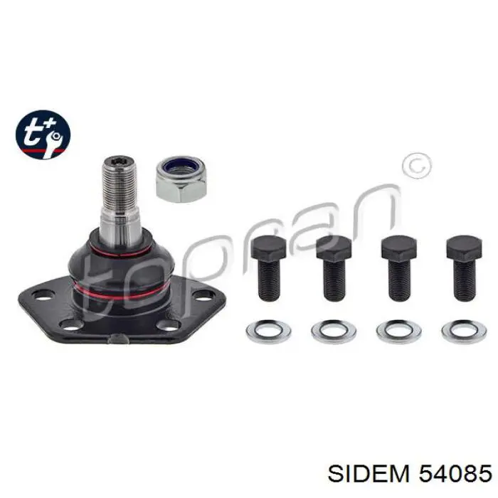 Кульова опора, нижня Sidem 54085 ціна, від 13.54 USD