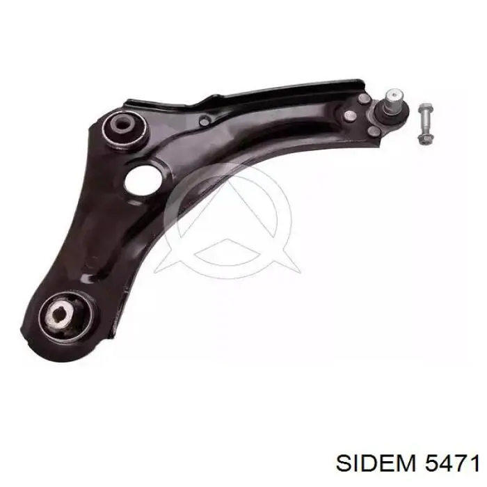 Важіль передньої підвіски нижній, правий Sidem 5471 ціна, від 52.48 USD