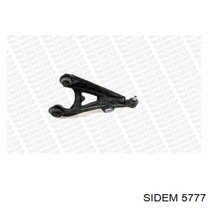 Важіль передньої підвіски нижній, правий Sidem 5777 ціна, від 35.49 USD