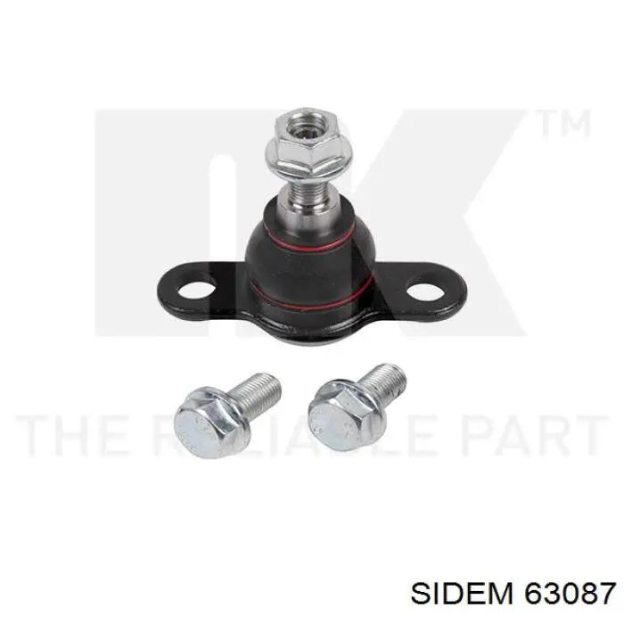 Кульова опора, нижня Sidem 63087 ціна, від 19.87 USD