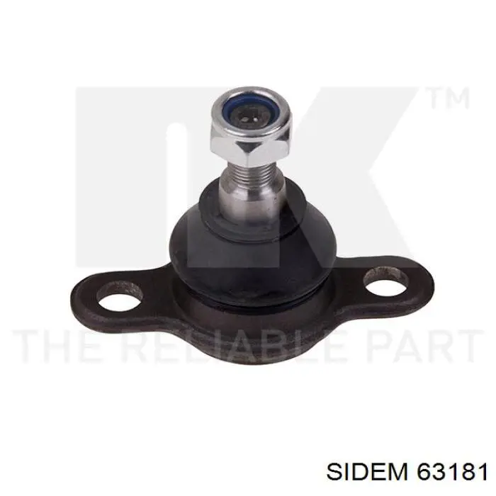 Кульова опора, нижня Sidem 63181 ціна, від 17.98 USD