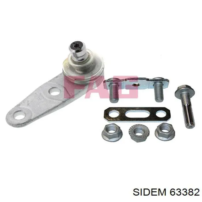 Кульова опора, нижня Sidem 63382 ціна, від 6.62 USD