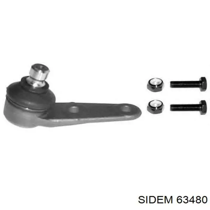 Купити 63480 Sidem Кульова опора, нижня, ліва