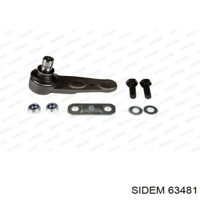 Кульова опора, нижня, права Sidem 63481 ціна, від 11.74 USD