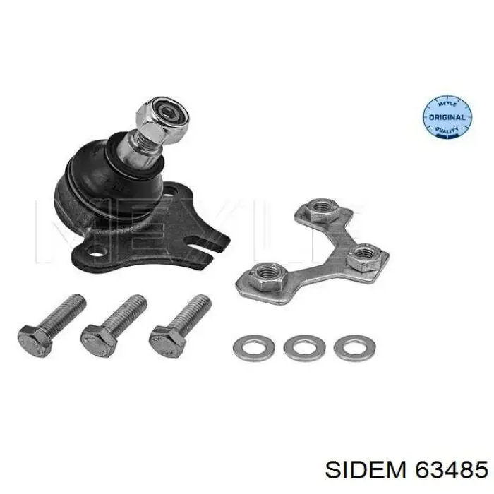 Кульова опора, нижня Sidem 63485 ціна, від 12.82 USD