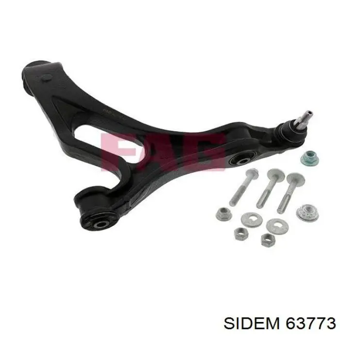 Важіль передньої підвіски нижній, правий Sidem 63773 ціна, від 147.88 USD