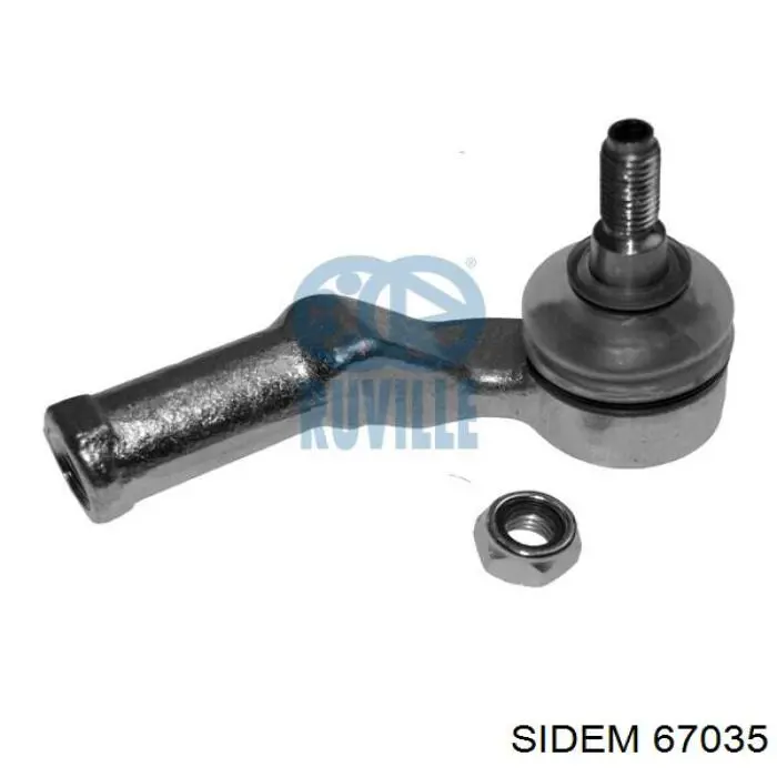 Наконечник рульовий Sidem 67035 ціна, від 13.11 USD