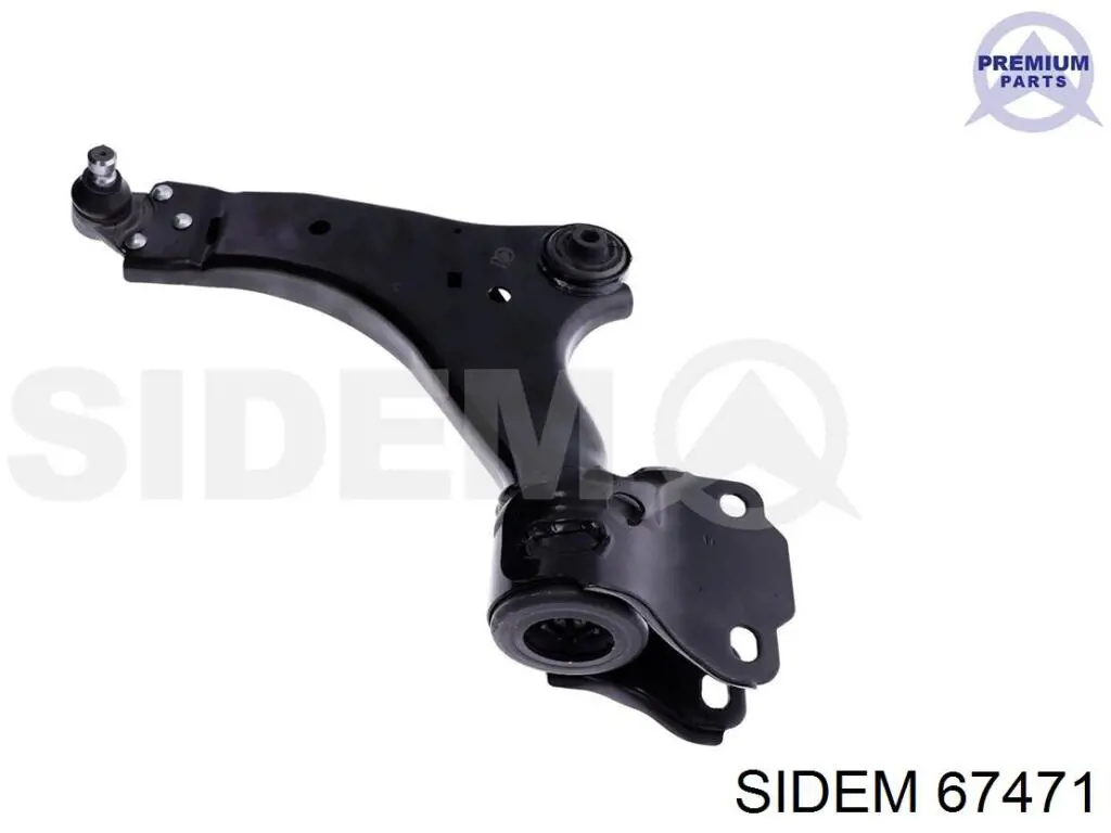 Важіль передньої підвіски нижній, правий Sidem 67471 ціна, від 123.04 USD