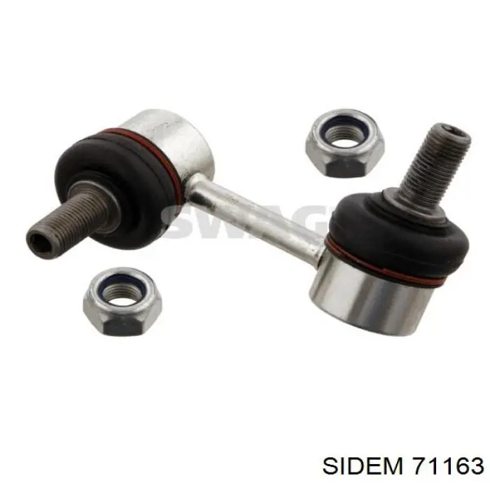 Стійка стабілізатора, переднього, права Sidem 71163 ціна, від 11.71 USD