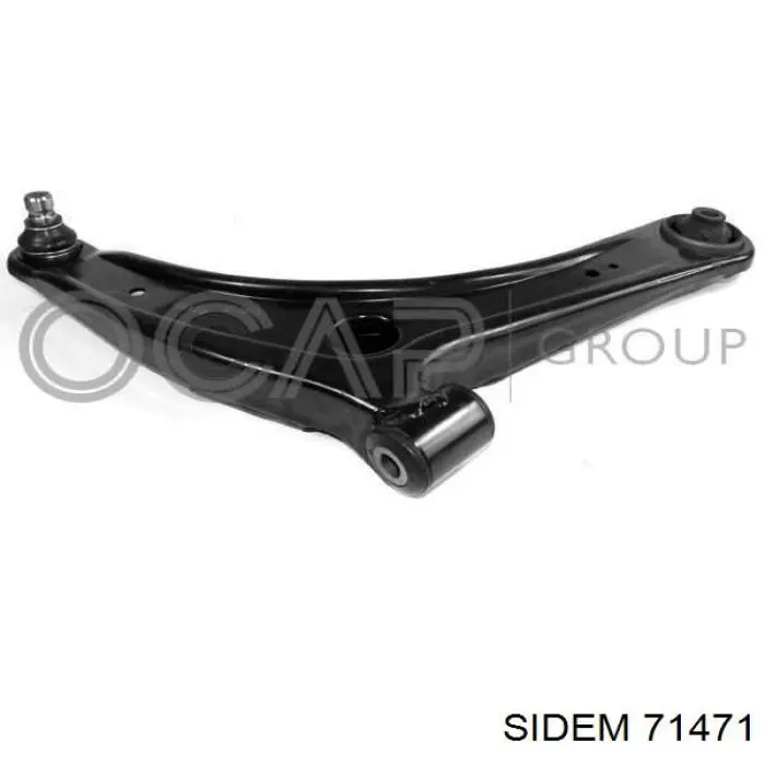 Важіль передньої підвіски нижній, правий Sidem 71471 ціна, від 39.46 USD