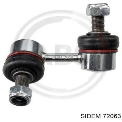 Стійка стабілізатора, переднього, права Sidem 72063 ціна, від 16.37 USD