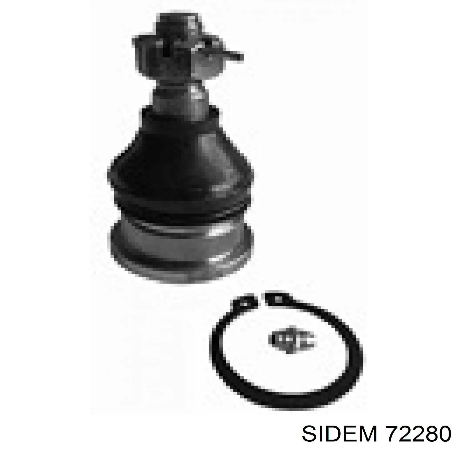 Кульова опора, верхня Sidem 72280 ціна, від 12.04 USD