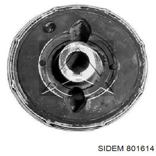 Сайлентблок нижнього важеля передньої підвіски Sidem 801614 ціна, від 2.82 USD