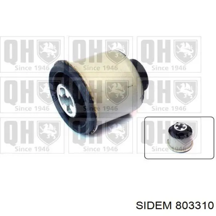 Сайлентблок задньої балки/підрамника Sidem 803310 ціна, від 16.90 USD