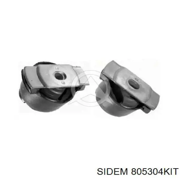 Сайлентблок задньої балки 805304KIT Sidem